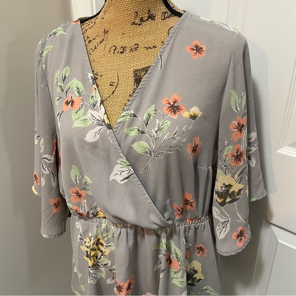 torrid Tops - Torrid Peplum Floral Blouse